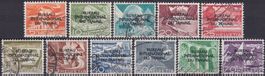 BIT, Nr.84-94 (Technik & Landschaft) gestempelt, Kat: 220.-