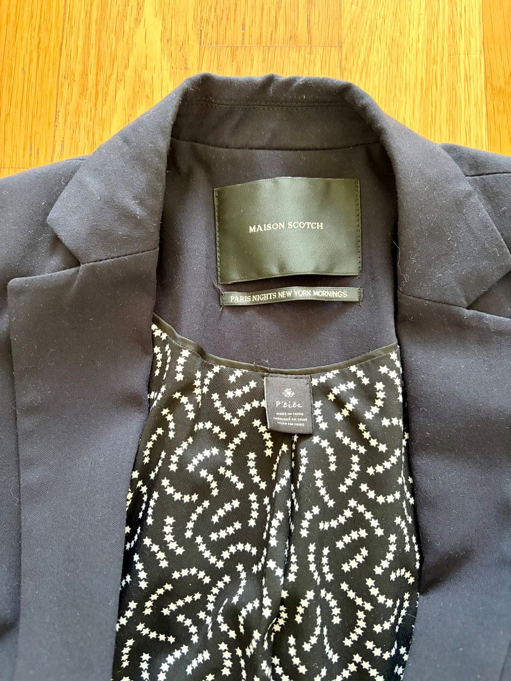 Maison Scotch Giacche: Dunkelblauer Maison Scotch Blazer-Jacke Grösse S – Usato da Zürich venduto da rana8006 1