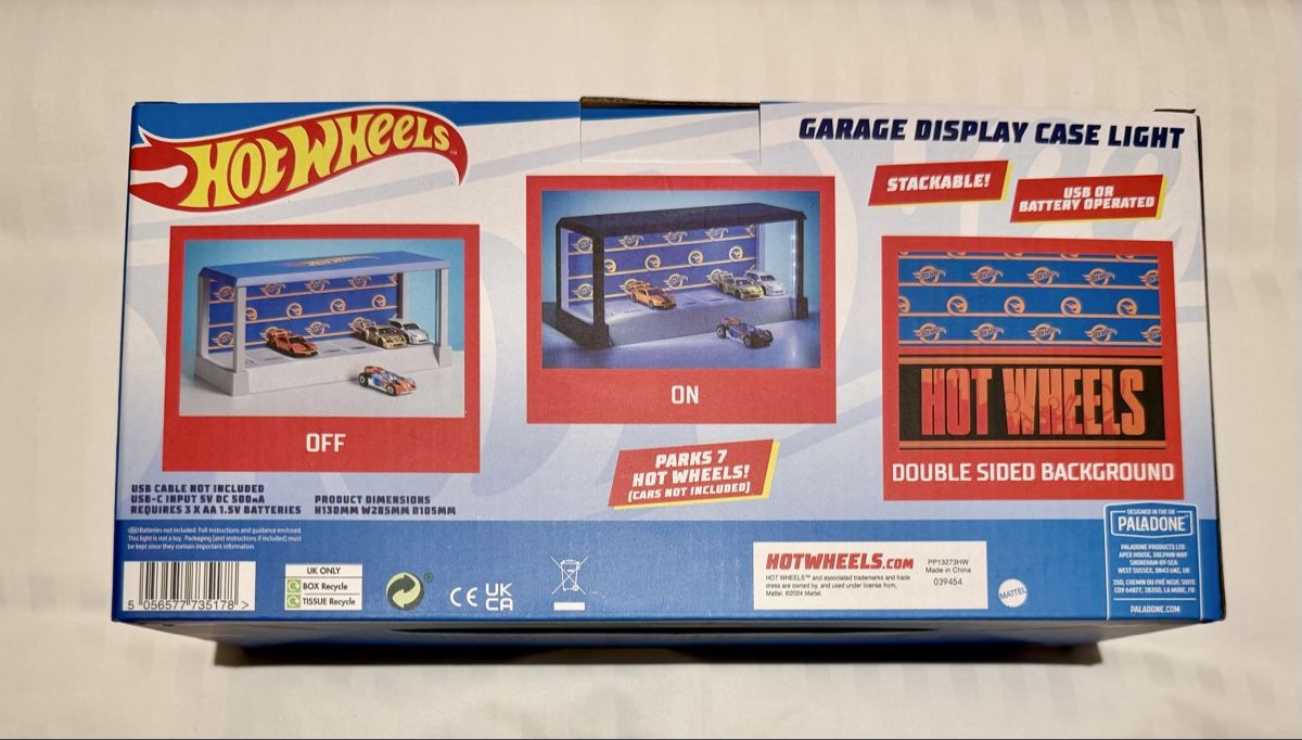 Hot Wheels Modellautos: Hot Wheels Garage Display Case Light – Neu und originalverpackt aus Oberembrach von theZaz 1