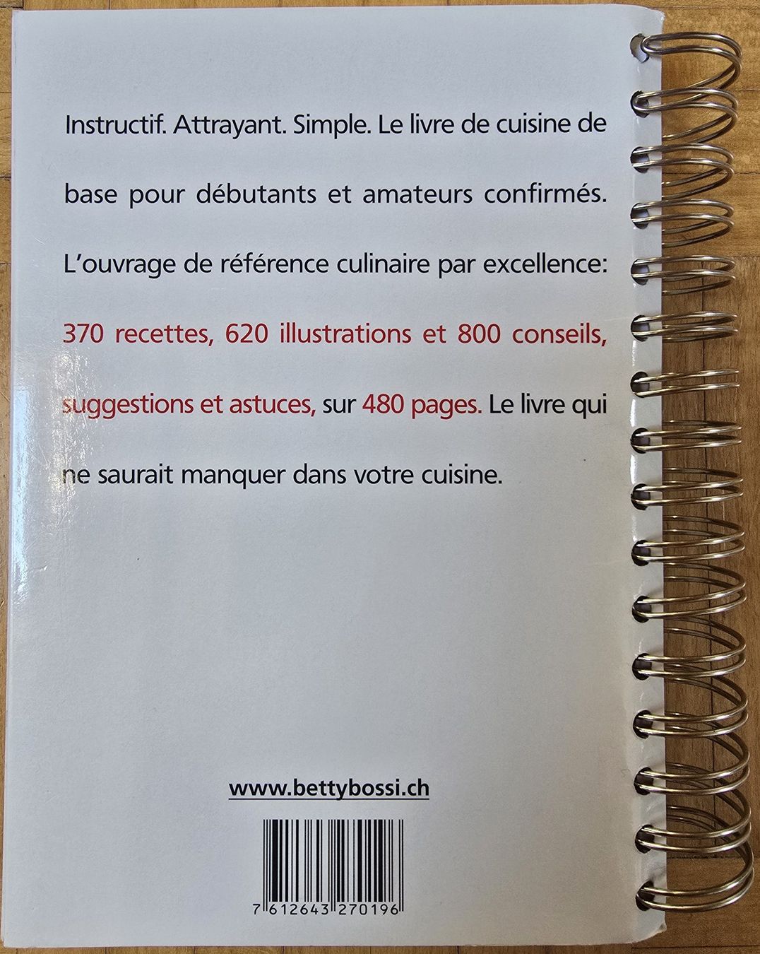 Libri: Betty Bossi : La cuisine – Usato da Froideville venduto da xXSebastienXx 1