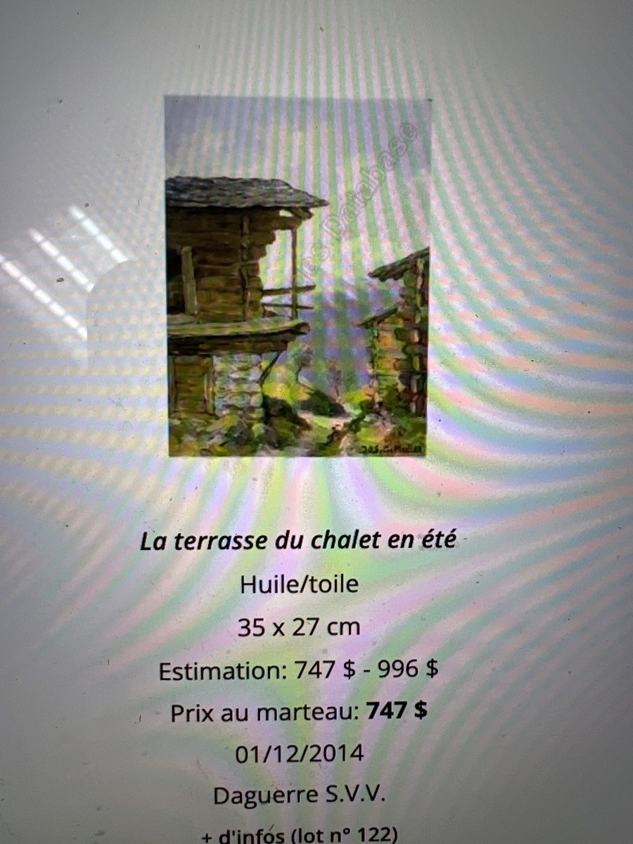 Gemälde: PEINTURE SIGNÉE JOS MÜLLER – Gebraucht aus Genève von Qanil77 6