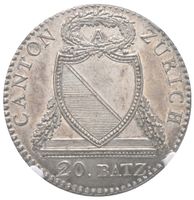 20 Batzen 1813, NGC MS 62 zertifiziert