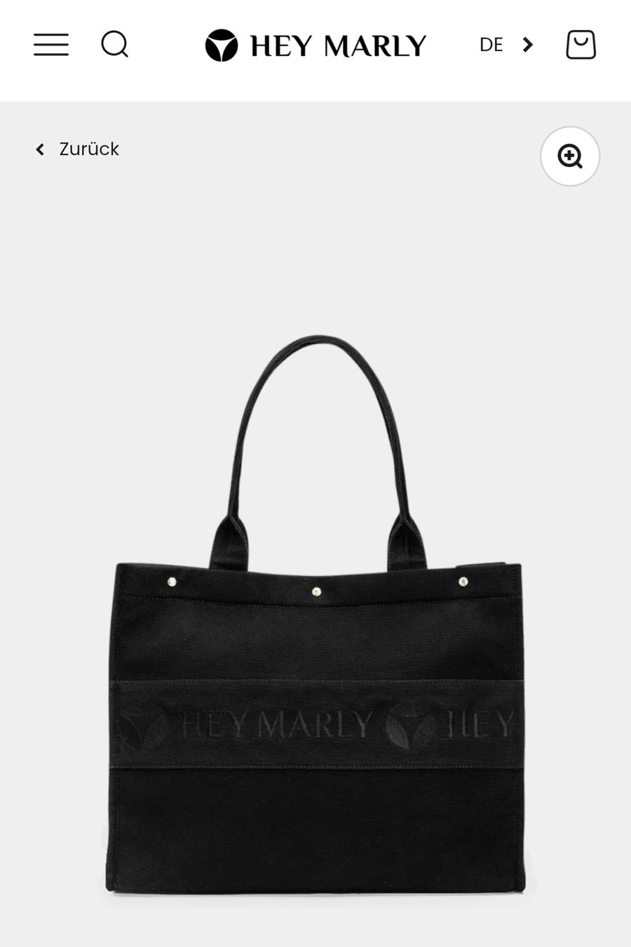 Borse da donna: Hey Marly Shopper schwarz, Schnäppchen! – Usato da Däniken SO venduto da Vane80