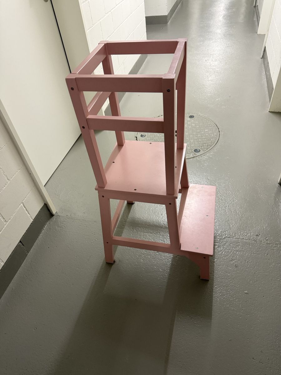Treppen: Kinder Hocker Lernturm rosa – Gebraucht aus Ossingen von daisi_