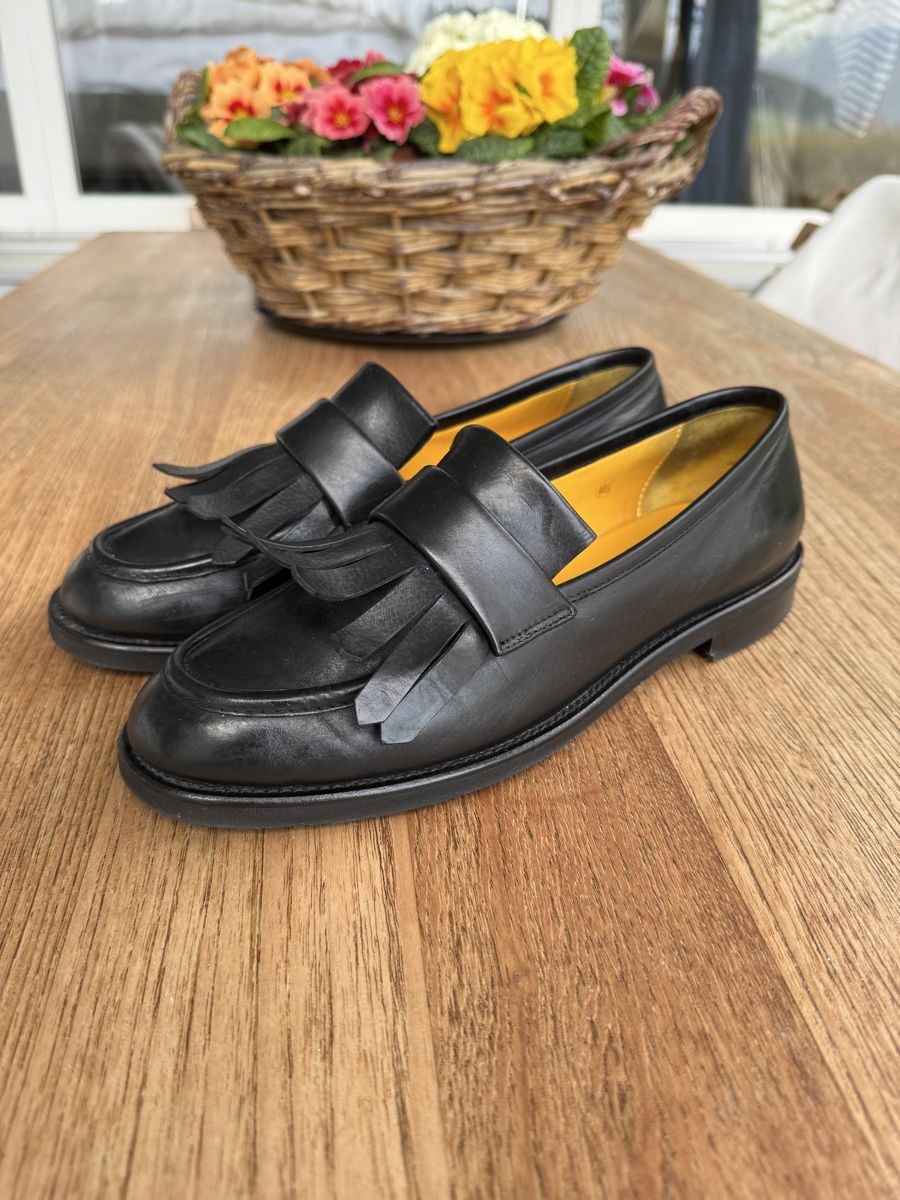 Scarpe da donna: Slipper mit Lasche von Mara Bini - Size 40.5 – Nuovo (secondo la descrizione) da Horw venduto da toasteronline 2