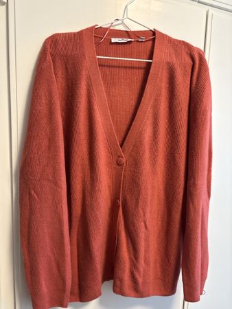 Julia Brown Strickjacke, rostrot, XXL
