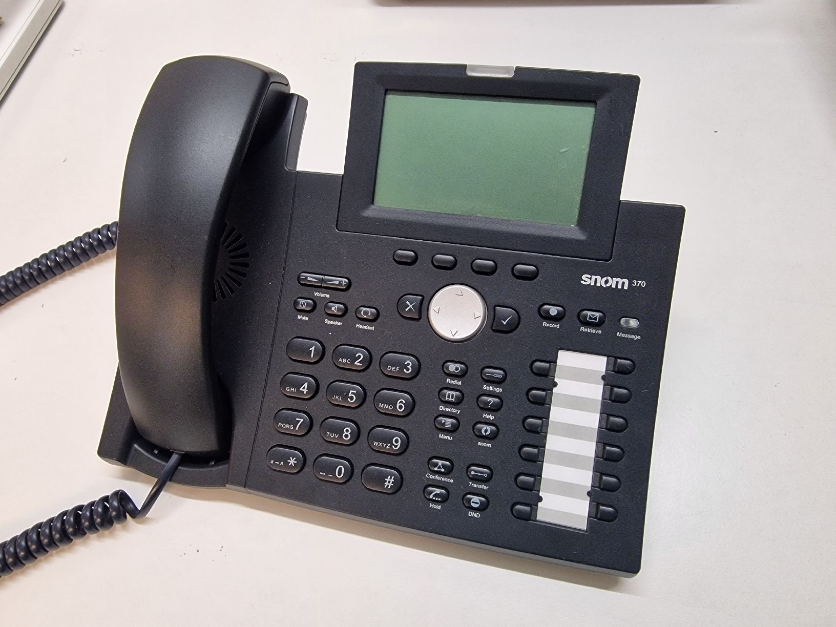 Snom Téléphones: Snom 370 IP Telefon VoIP – D'occasion à Nussbaumen AG par brunofresco