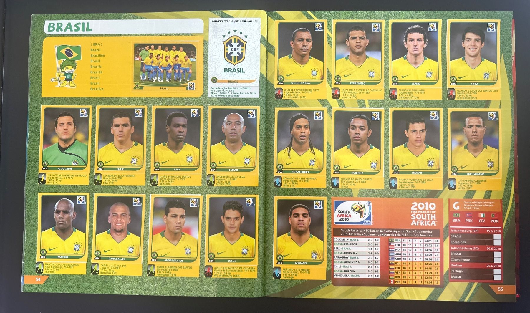 Panini Alben: Panini FIFA WM 2010 Album – Neu (gemäss Beschreibung) aus Hünenberg See von wer_5286 5