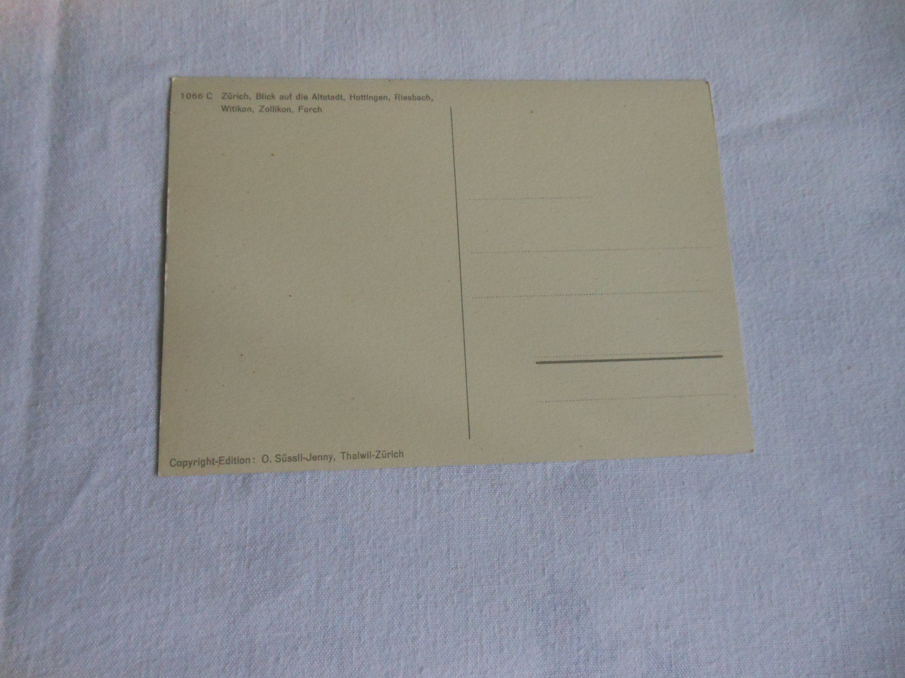 Ansichtskarten: Ansichtskarte – Gebraucht aus Stäfa von Espressa 1
