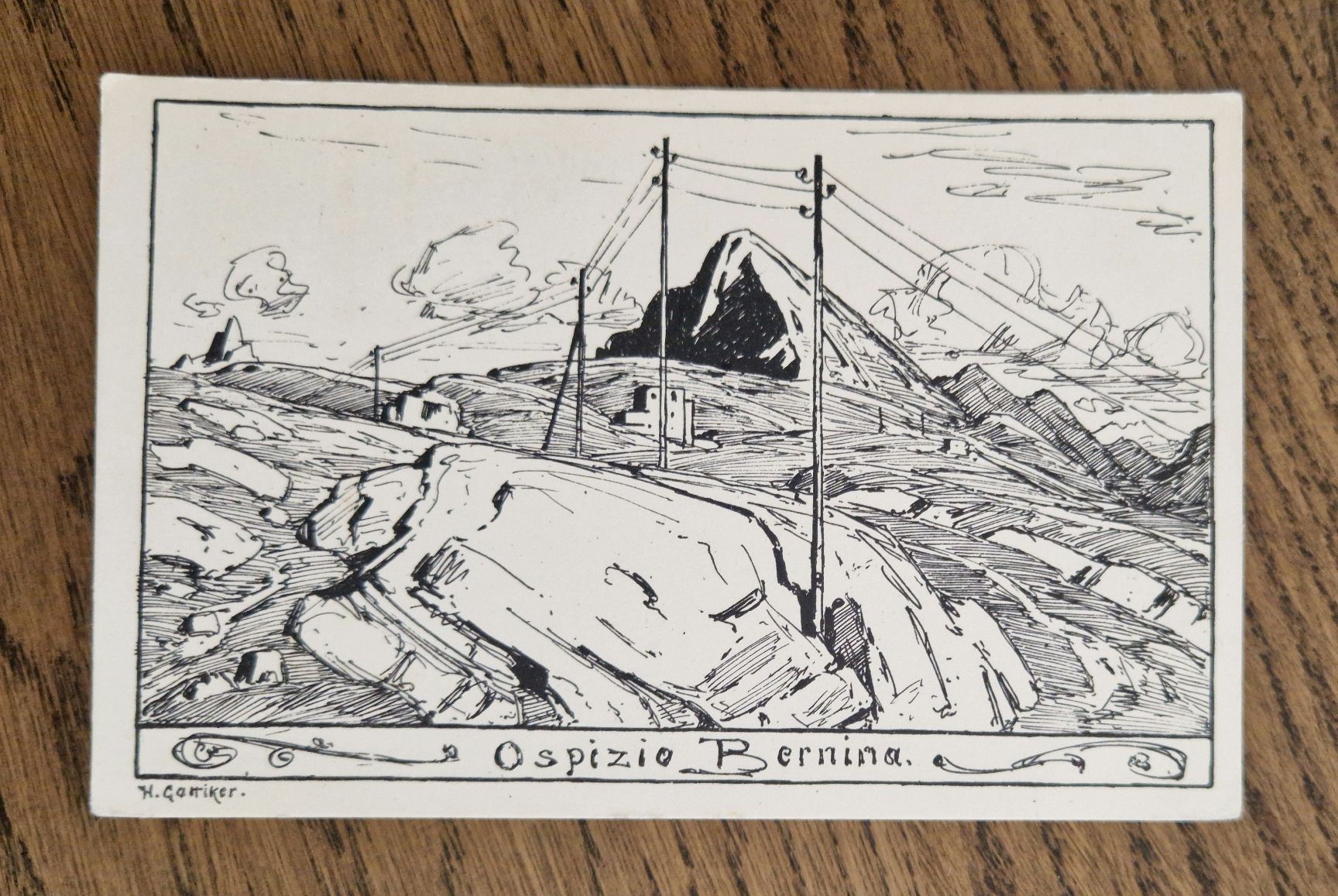 Cartoline postali: Pro Juventute, Ospizio Bernina – Usato da Ebikon venduto da Donar50