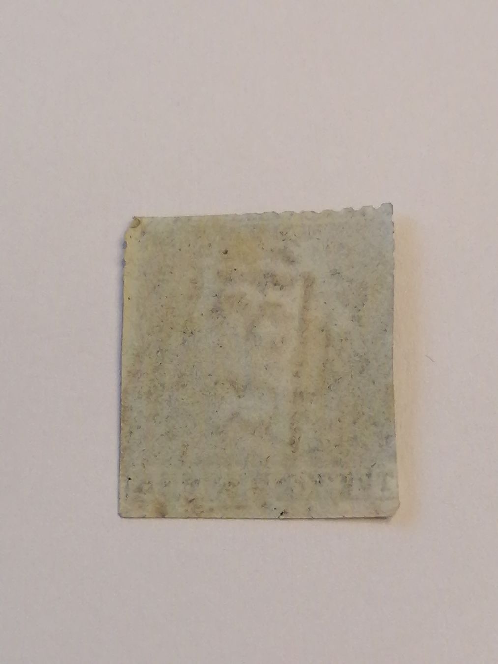 Alle Briefmarken: Two Pence Blue 1855 – Gebraucht aus Happerswil von tschergi 1