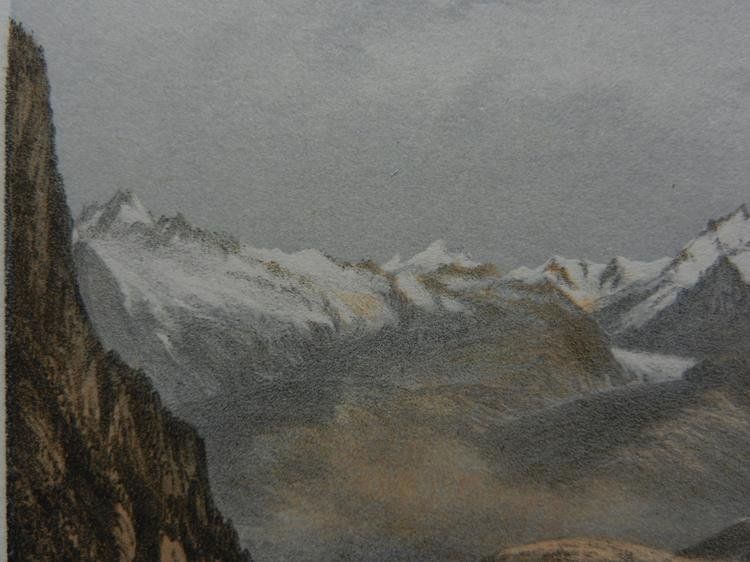 Incisioni: Berner Alpen vom Simplon aus – Usato da Risch venduto da Rischli15 8