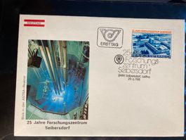 Österreich 1981 ill. Ersttagsbrief Seibersdorf Forschungsz.
