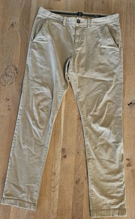 Herren Chino Hose beige Grösse W36 L30 Slim guter Zustand