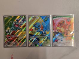 Pokémon 30th – First Partner 1 Kanto Promo Set 6 Cards DE