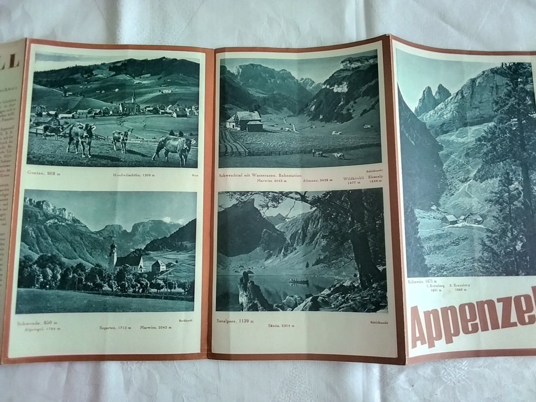 Bücher: Prospekt APPENZELL – Gebraucht aus Appenzell von lama19 2