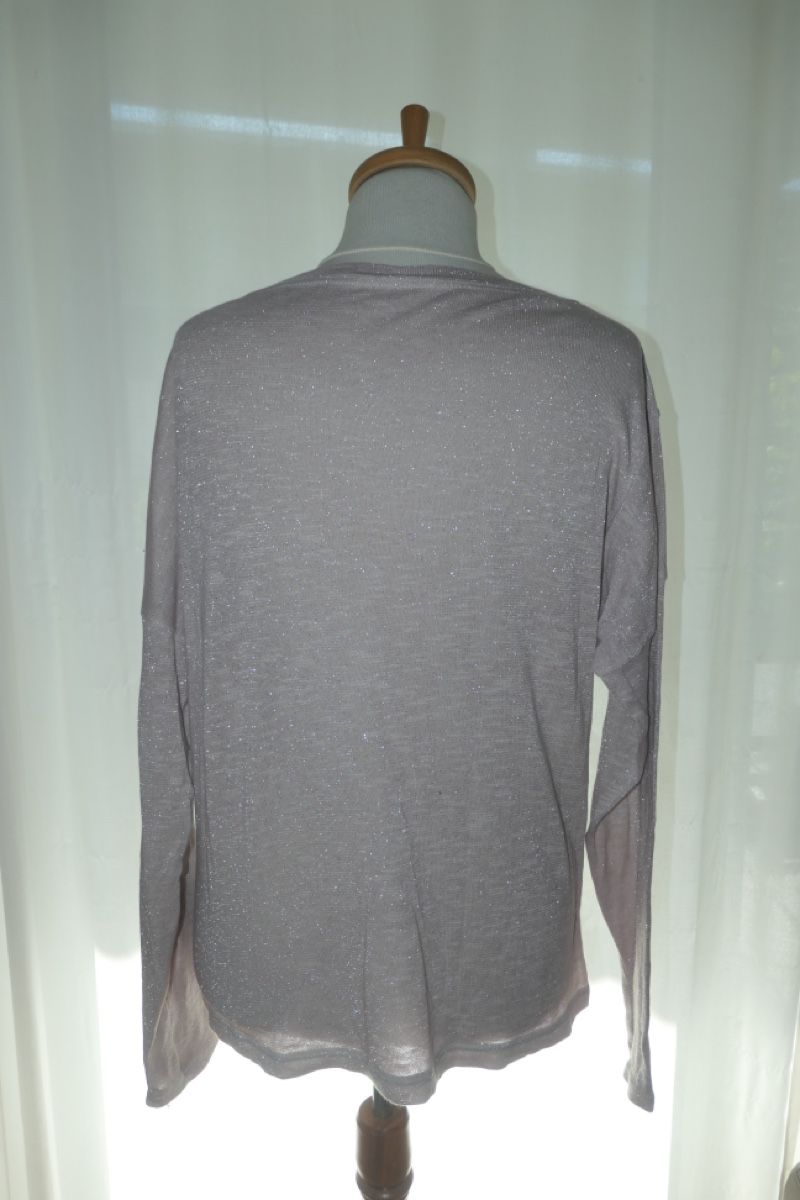 Pullover & Sweatshirts: Damen Pullover leicht Glitzer Grau Grösse M – Gebraucht aus Kriens von phi_l95v 2
