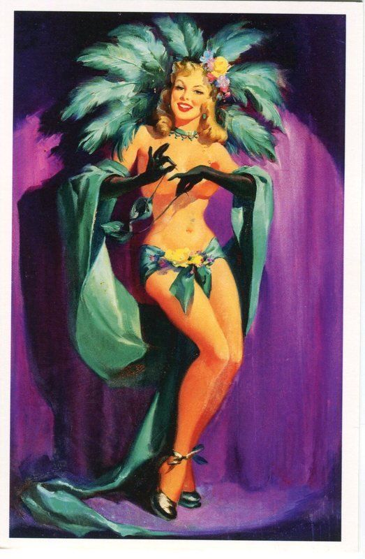 Cartes postales: Postkarte "Pin-up". – Neuf avec emballage d'origine à Basel par Butsch5