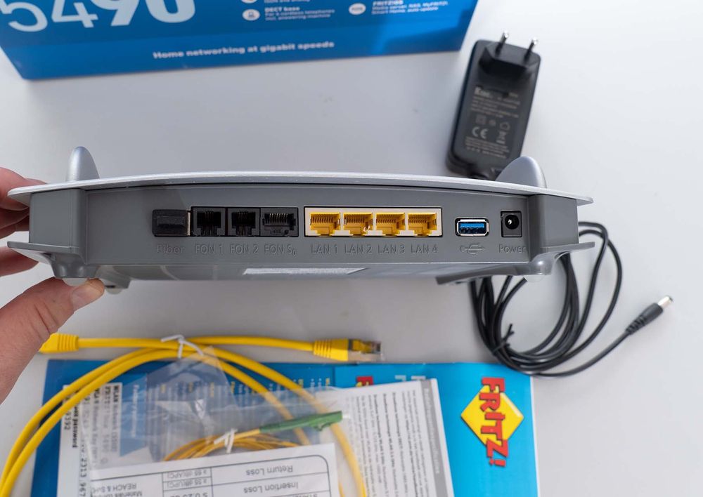 AVM FritzBox 5490 Fiber/VOIP/WLAN Router (Gebraucht) in Basel für CHF ...