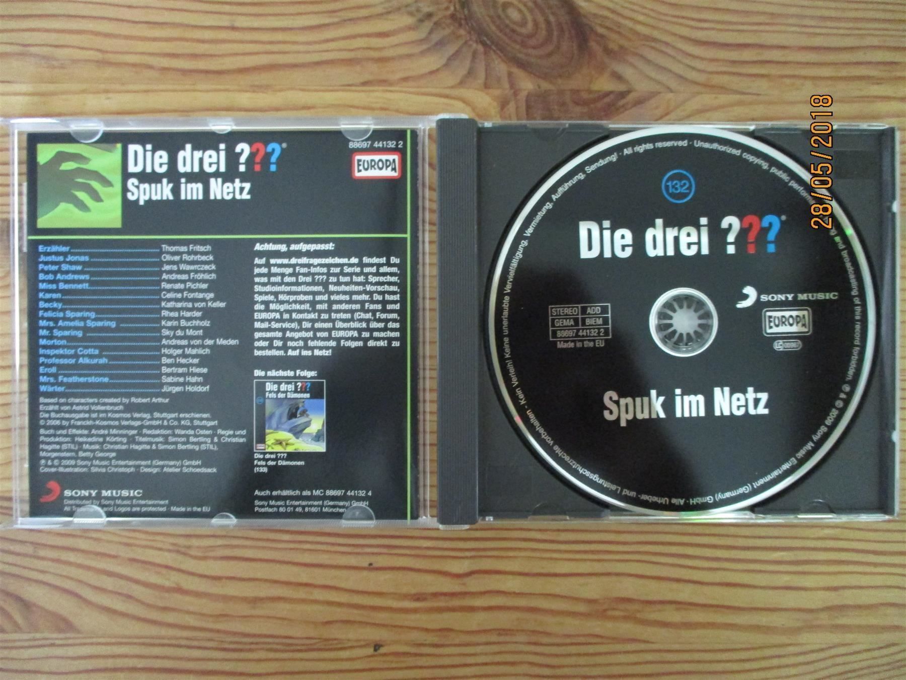 Audiolibri: Die drei Fragezeichen Folge 132 – Usato da Liestal venduto da Disc-Point 1