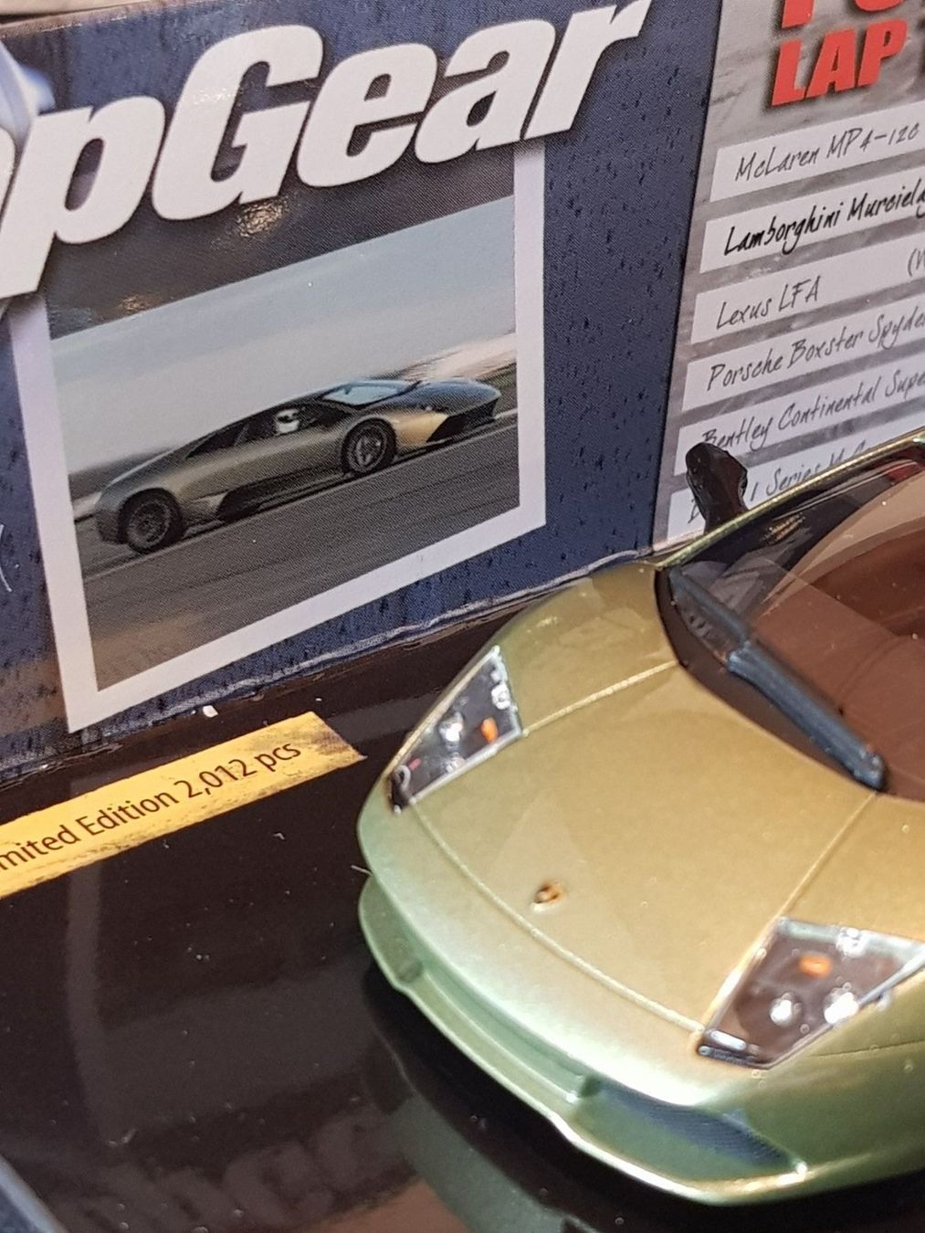 Lamborghini Modellini d'auto: Lamborghini Murcielago LP 640 - TopGear – Nuovo e nell'imballaggio originale da Chézard-St-Martin venduto da AlPat-Collections 2