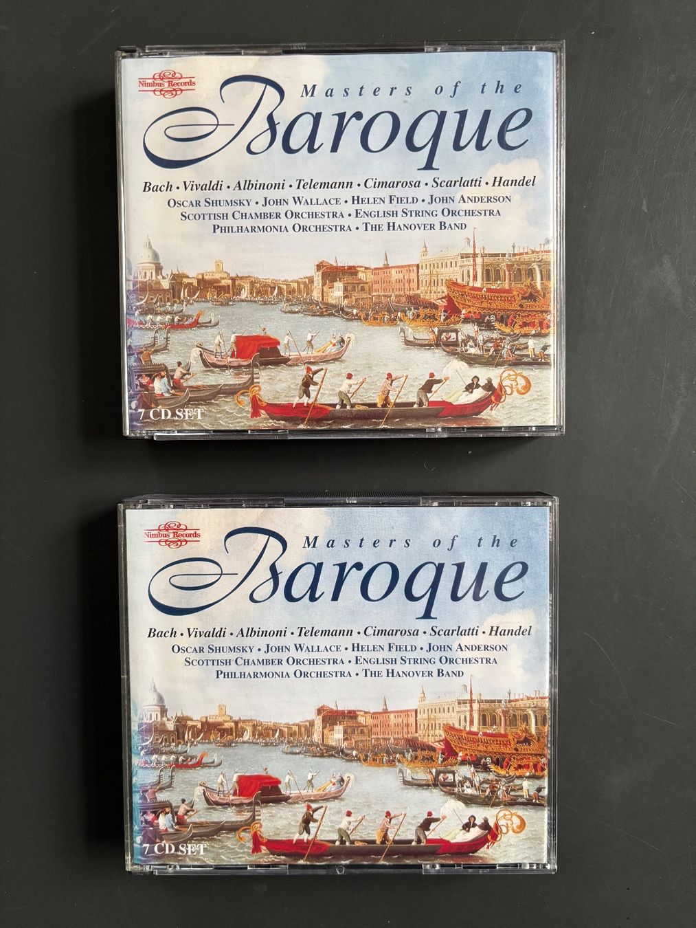 CD: 7-CD-Doppelbox Meister des Barock – Usato da Stans venduto da Abukadnezar