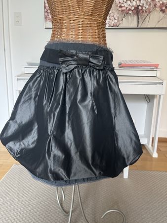 Ballonrock mit Spitze, schwarz, Siste‘s, M