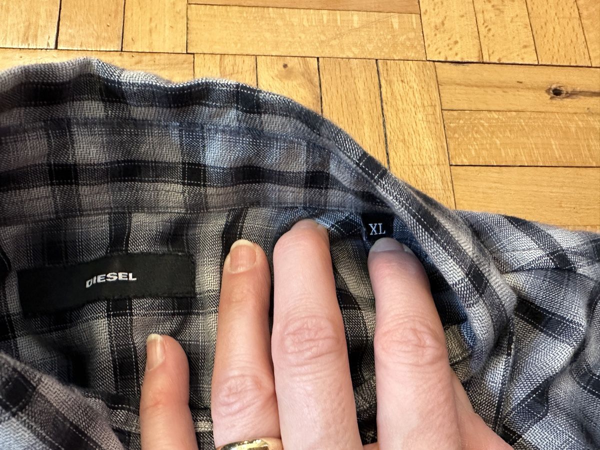Diesel Camicie: Diesel Hemd XL 100% Baumwolle – Usato da Zürich venduto da Paleardi 4