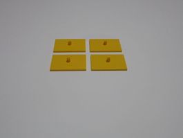 LEGO - 4 - EISENBAHN - DREHTELLER - GELB