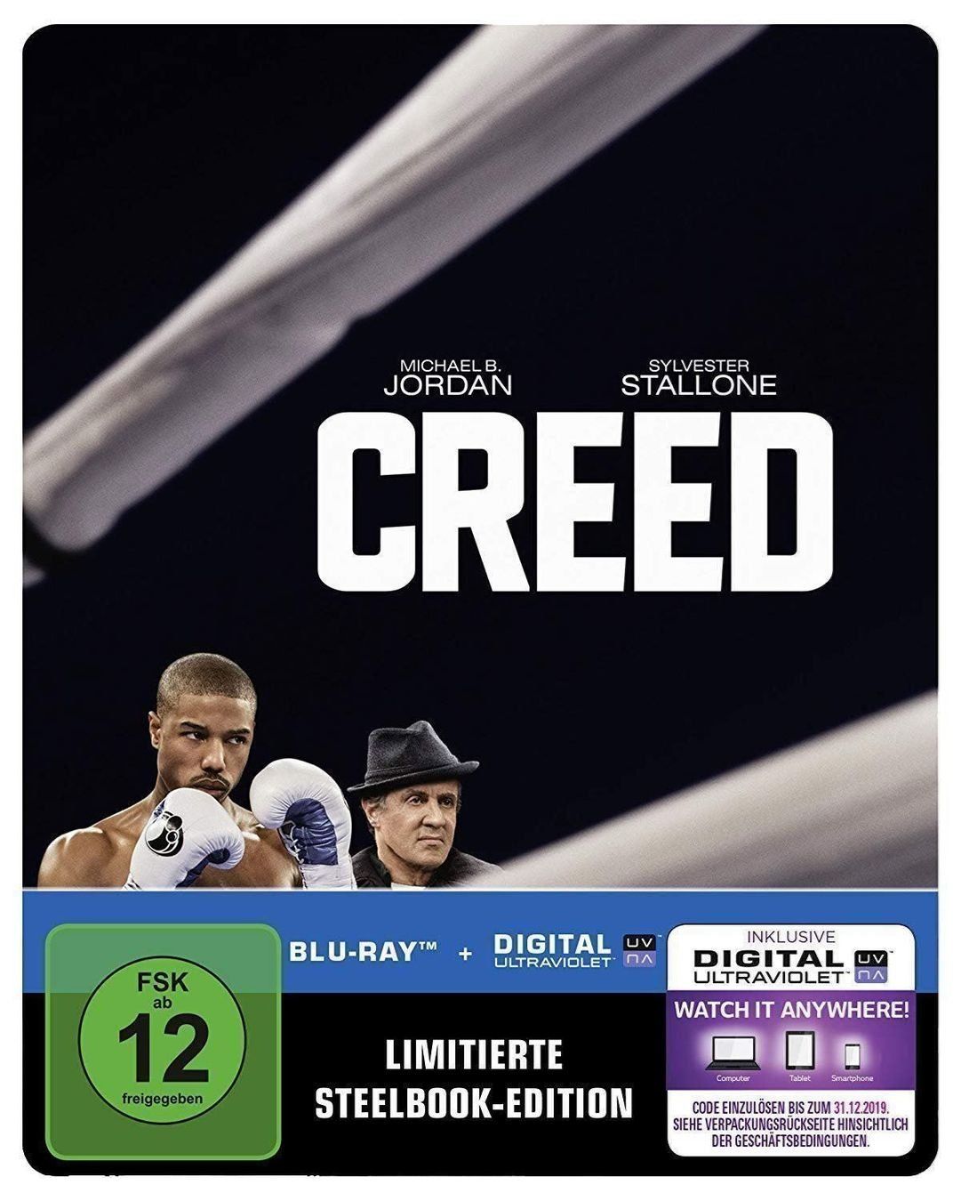 Tutti i DVDs: creed sylvester stallone bluray NEU – Nuovo e nell'imballaggio originale da Matten b. Interl venduto da alleswasgutist