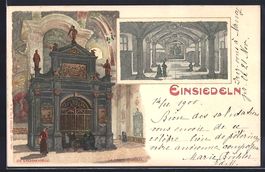 Litho Einsiedeln, Gnadenkapelle / Sainte