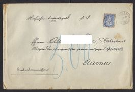 Helvetia sitzend 30 Rp. gelaufen 2.11.1868