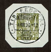 Fragment 194 Vollstempel Tir Fédéral