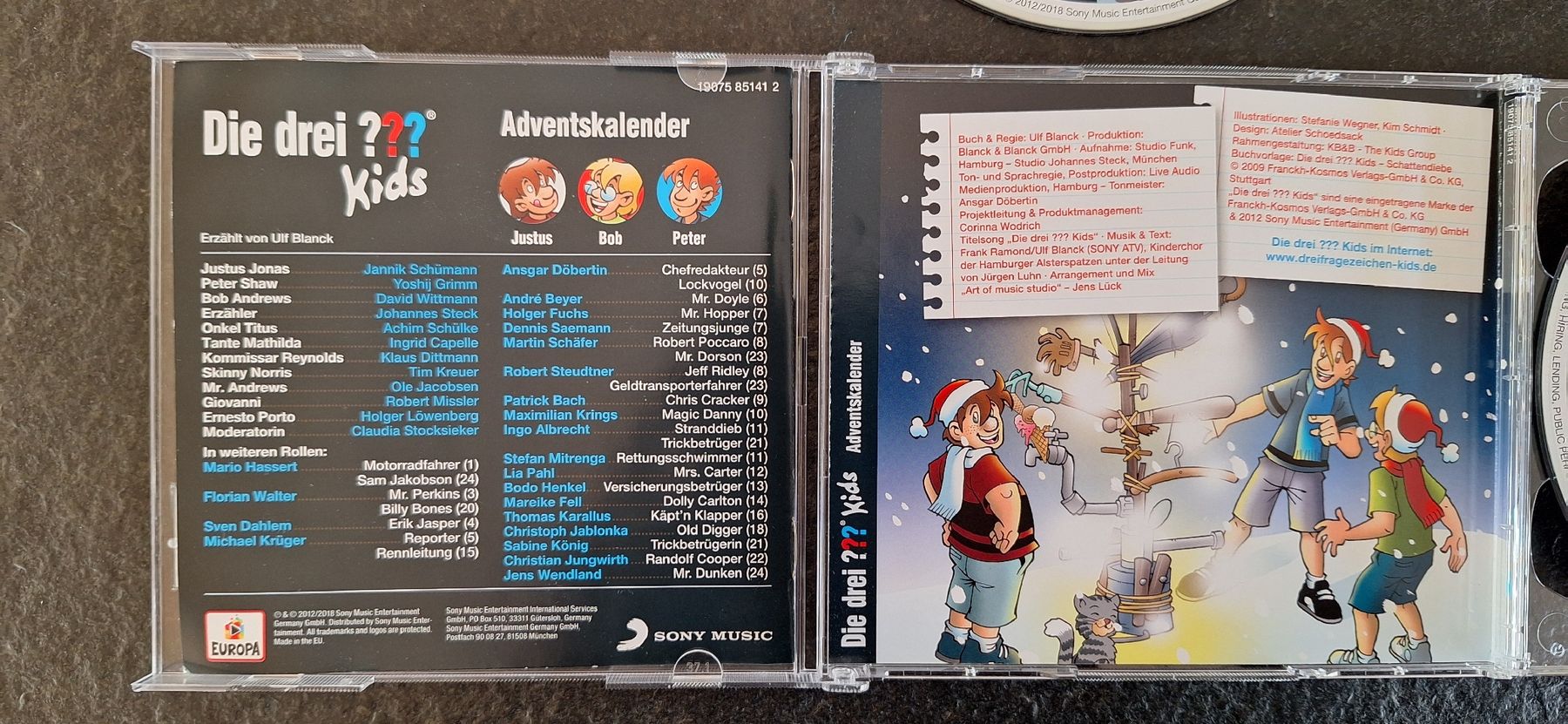 CDs: Die drei ??? Kids - Adventskalender CD – Neu (gemäss Beschreibung) aus Wil SG von zugersee1980 2