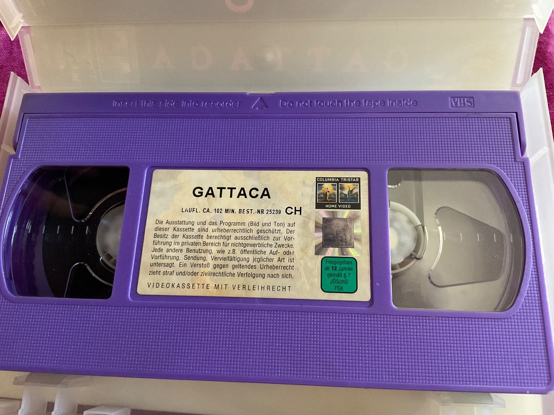 Alle VHS: VHS Gattaca – Gebraucht aus Biel/Bienne von heygio 1
