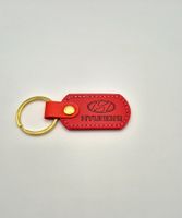 Hyundai Schlüsselanhänger rot, lasergraviert