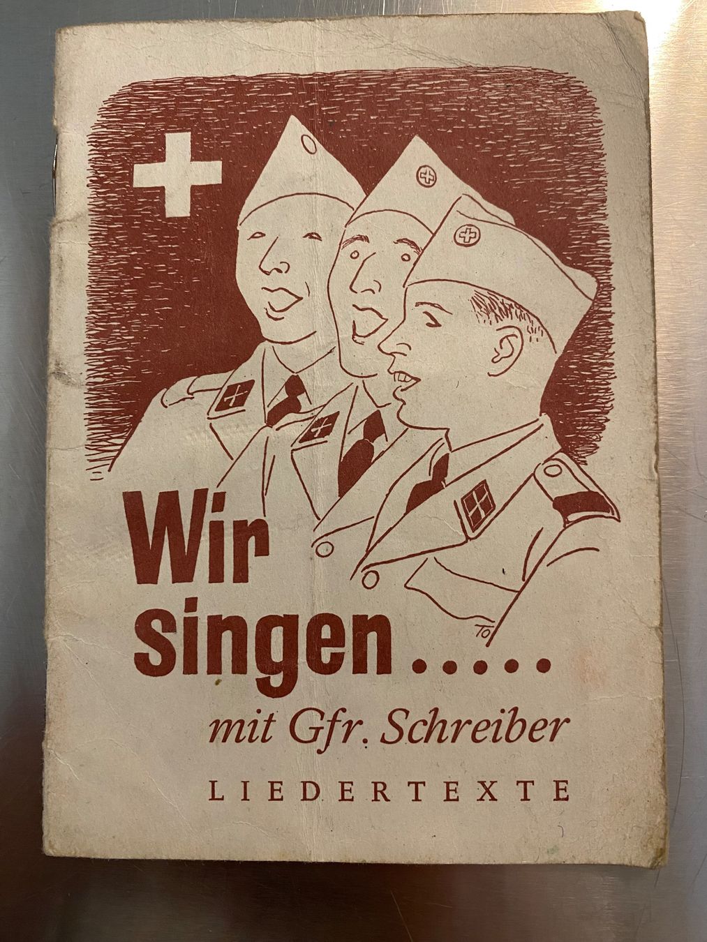 Libri: Schweizer Armee. Wir singen mit Gfr. Schreiber Liedertexte – Usato da Winterthur venduto da nor_qtg7