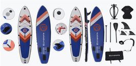 SUP Board,Stand-Up-Paddleboard, Aufblasbares Paddleboard 2St