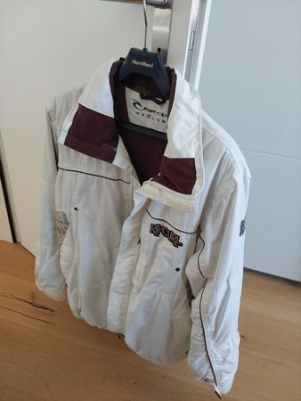 Rip Curl Snowboardjacke wasserdicht Gr. M weiss braun