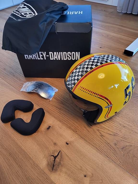 Helme & Visiere: Harley Davidson Vintage Biker Helm – Gebraucht aus Meisterschwanden von Michael_Meisti5616 2