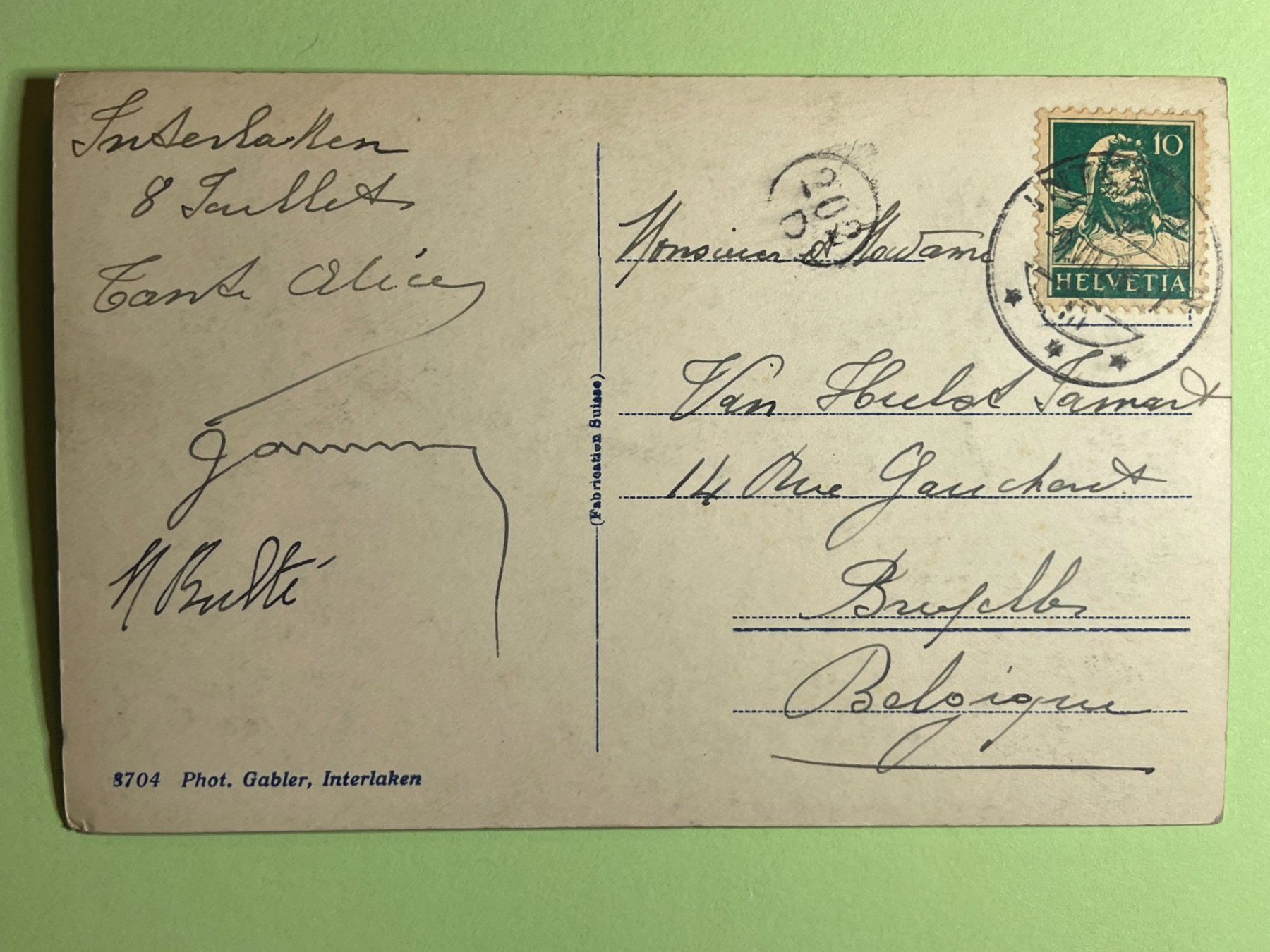 Cartes postales: Ringgenberg am Brienzersee – D'occasion à Steg VS par _vinci_ 1