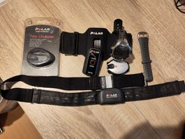 Polar Sportuhr RS800CX Multisport mit viel Zubehör