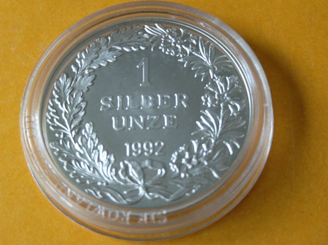 Medaillen: Helvetia Silber Unze 1992 – Neu (gemäss Beschreibung) aus Dättlikon von Bucher88 2