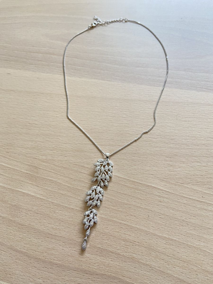 Sonstiger Schmuck: Parure collier et boucles d’oreilles argentées – Neu (gemäss Beschreibung) aus Veyrier von sosozizou 1