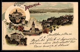 Litho Bendlikon, Villa Cour. Ferd. Meyer