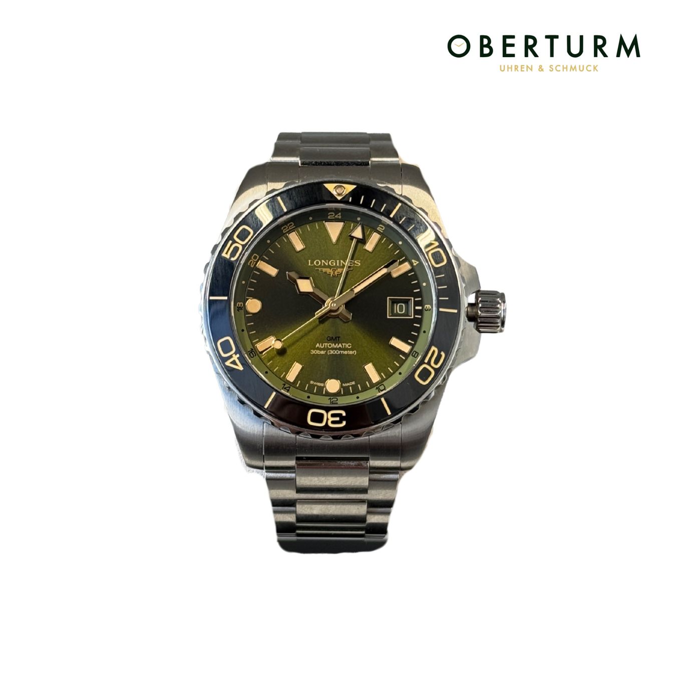 Longines Uhren: Longines HydroConquest GMT – Gebraucht aus Brugg AG von Oberturm