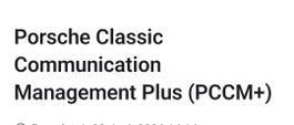 Porsche Classic Communication Management Plus (PCCM+) 