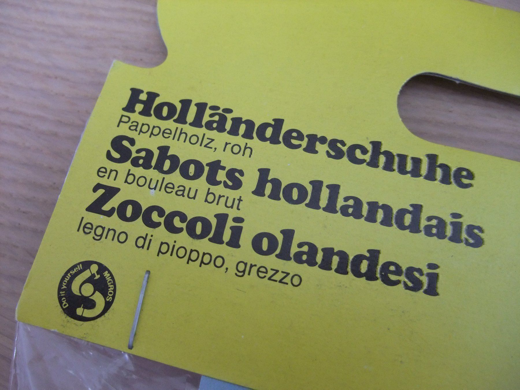 Articoli in legno: Basteln: Zoggeli aus Holz – Nuovo e nell'imballaggio originale da Stans venduto da chrimich 3