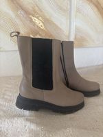 Lanius Stiefel beige mit Reissverschluss guter Zustand