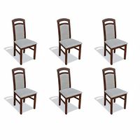 Neues Esszimmerstuhl Set 6x JVMOEBEL Holz Stühle